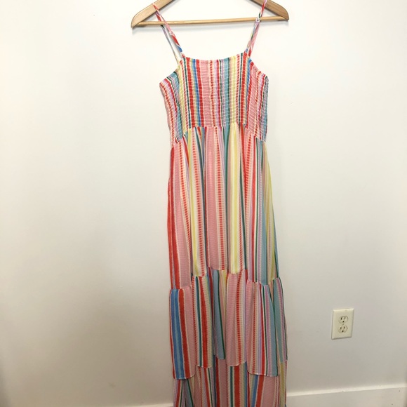 NEW Jack by BB Dakota TRUE COLORS SMOCKED MAXI - Picture 7 of 8